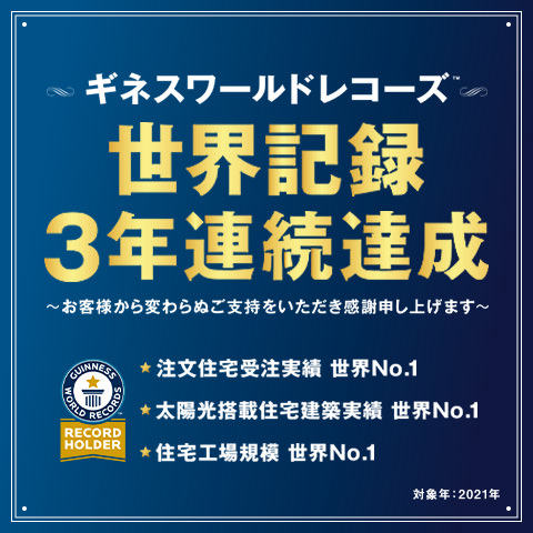ギネスワールドレコーズ™　世界記録3年連続達成